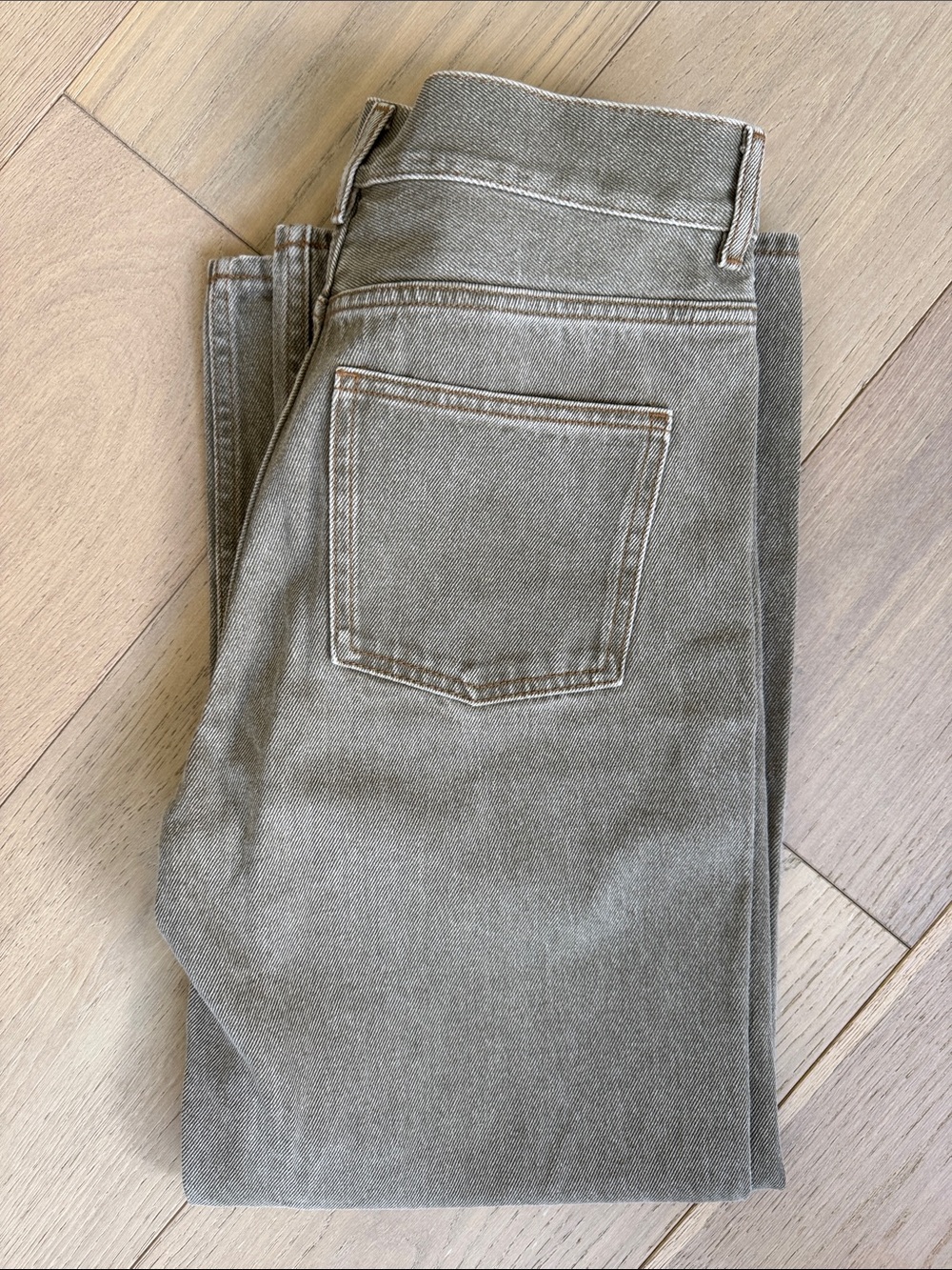 COS wide crop straight jeans